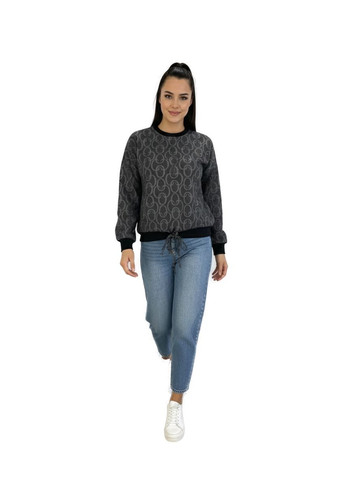 Графитовый свитшот резинка Pink Daisy (391245125)