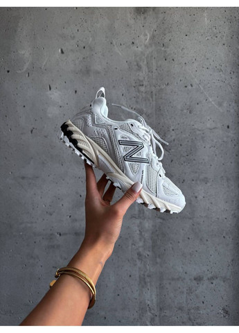 Білі Осінні кросівки чоловічі new balance 610 nimbus cloud white black ml610tba No Brand