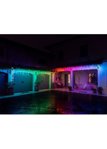 Гирлянда Smart LED Icicle RGBW 190, BT+WiFi, Gen II, IP44 кабель (TWI190SPP-TEU) Twinkly Smart LED Icicle RGBW 190, BT + WiFi, Gen II, IP44 (361110508)