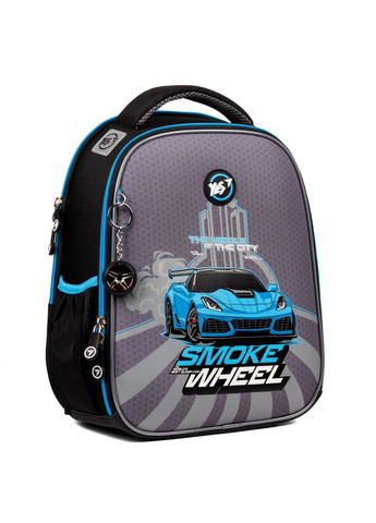 Шкільний рюкзак Smoke Wheel H100, каркасний, два відділення, дві бічні кишені,розмір: 35*28*15см Yes (293510901)