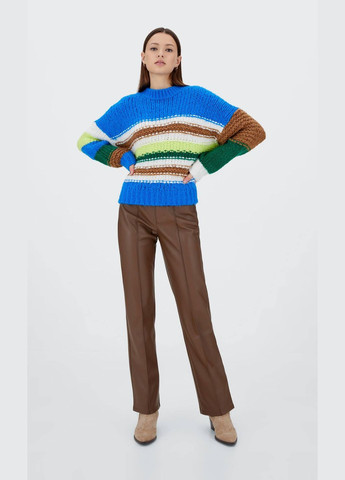 Синій джемпер зима,синій-кольоровий, Stradivarius