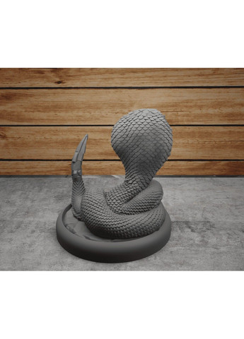 Змія Кобра на підставці. Символ 2025 року ЗаСвіт (369718552)