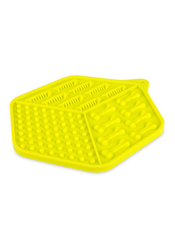Килимок для лизання, 18,5х15,5см, жовтий Ferplast (353687835)