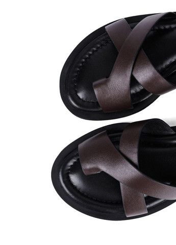 Жіночі Сандалі 261 2802 Коричневий Шкіра Attizzare (362026512)