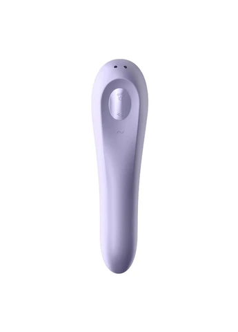 Подвійний смарт вібратор із вакуумною стимуляцією DUAL PLEASURE MAUVE Satisfyer (383067142)