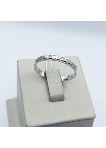 Кольцо серебряное с бриллиантовой огранкой 16,5 0,87 г No Brand (370142385)