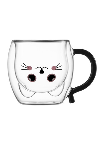 Набір чашок із подвійними стінками Animals AR2625BAR 250 мл 2 шт Ardesto (349223559)