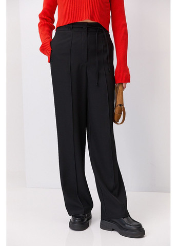 Жіночі класичні штани сірі зі строчкою спереду Arjen (361056861)