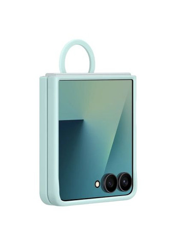 Чехол для мобильного телефона (EF-PF766TMEGUA) Samsung Silicone with Ring Galaxy Flip 7 Black (366154573)