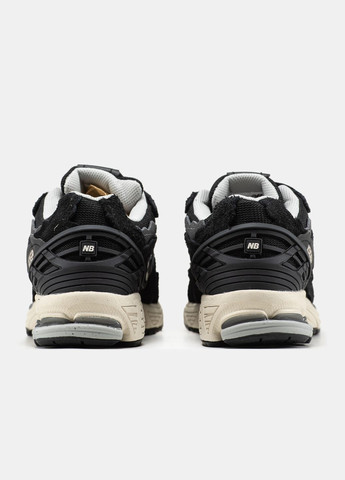 Чорні Осінні чоловічі кросівки new balance 1906d protection pack 'black' весна-осінь демісезонні замшеві No Brand