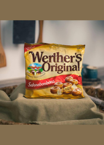 Цукерки Sahnebonbons 🍬 Werther's Original 180 гр. Німеччина Storck (346049188)