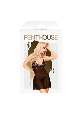 Чорна - bedtime story black l/xl Penthouse