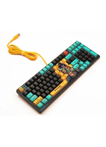 Механическая клавиатура A4Tech Bloody AT-AT-98 (Renegade), Alpha Optical Switch, подсветка клавиш, USB, Black None (402882846)