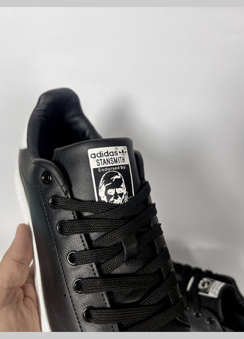 Чорні кеди чоловічі adidas Stan Smith