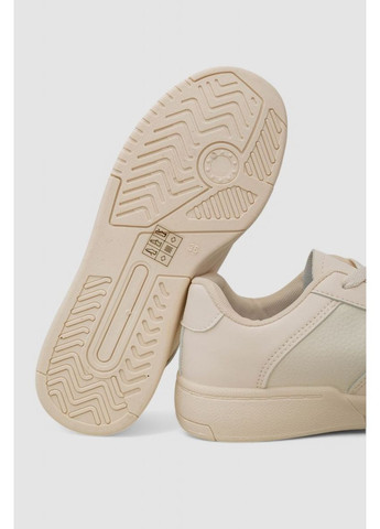 Бежеві кеди жіночі, колір бежевий, 248rad30 Ager