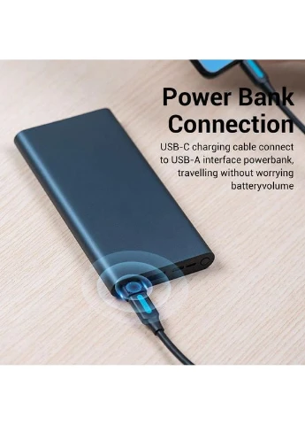 Перехідник USB 2.0 AМ --> USB Type-C (F) PVC чорний Vention (392011407)