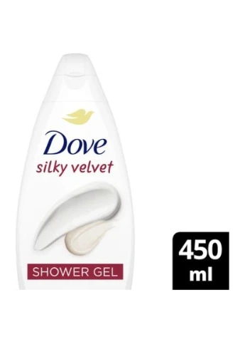 Гель для душа Шелковистый бархат 450 мл (8720181468438) Dove Шовковистий оксамит 450 мл (400421473)