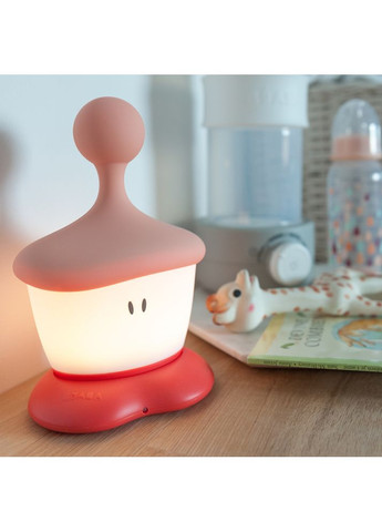 Светильник-ночник переносной Pixie coral, арт. 930269 Beaba (369489965)