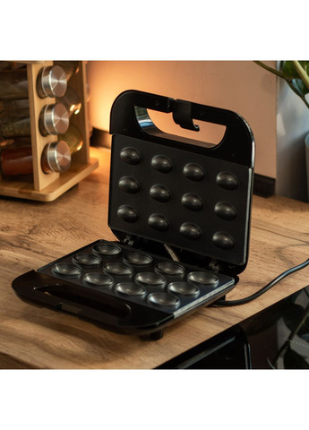 Горішниця електрична SK-08068 з антипригарним покриттям Чорний Sokany (360456983)