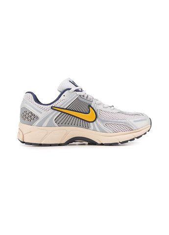 КРОССОВКИ ЖЕНСКИЕ NIKE ZOOM VOMERO 5 PURE PLATINUM LASER ORANGE НАЙК АИР ЗУМ ВОМЕРО 5 No Brand жёлтые демисезоны (368854962)