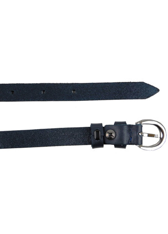 Жіночий ремінь шкіряний, пояс 1,5 см темно-синій Skipper (361157067)