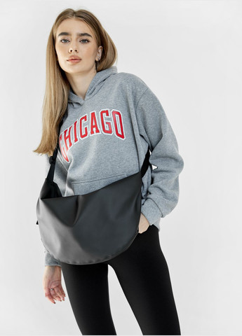 Жіноча сумка хобо Bag-glove чорна Sambag (325403366)