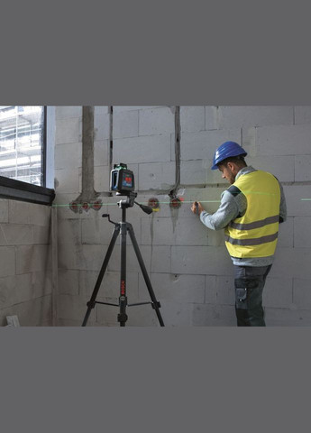 Линейный лазерный нивелир Professional GLL 2-20 G (10 м) с держателем и потолочным креплением (24937) Bosch (323165831)