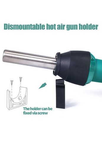 Термофен 8858-I / РК-дисплей / цифрове регулювання / компактний / 120 л/хв / 100 - 480°C / 700 Вт Yihua (322567642)