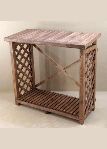 Дровниця дерев'яна з дерева Глазго мускат (ДРВ-000207) No Brand (328959917)