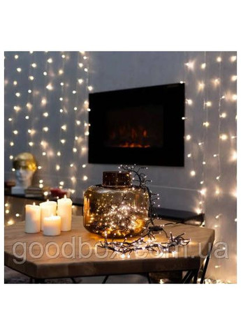 Купити 🔥 Гірлянда Мішура Бахрома LED 320 (10 м) | 8 Функцій, Тепле Світіння | Універсальне Застосування (Вулиця/Дім) | U Colorway (370203163)