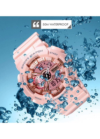 Наручний тактичний годинник 1688 (Рожевий) Skmei (313653746)