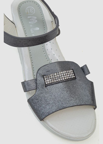 Серебристые босоножки детские 243ra6806-04, Bee