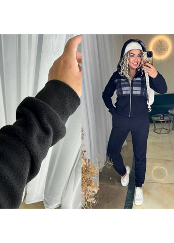 Костюм 1350 теплий флісовий з подвійним капюшоном,Турецький Фліс Полар,кофта та штани Україна (372306316)