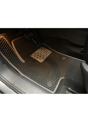 Полиуретановые коврики (3 ряда, EVA, черные) для Volkswagen Sharan 2010-2023 гг Digital Designs (389781195)
