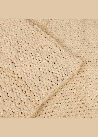 Утяжеленный плед из синели грубой вязки 150x200 см, 3,18 кг. Supretto (318019910)