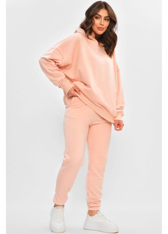 Спортивний костюм жіночий рожевого кольору Let's Shop (362893987)