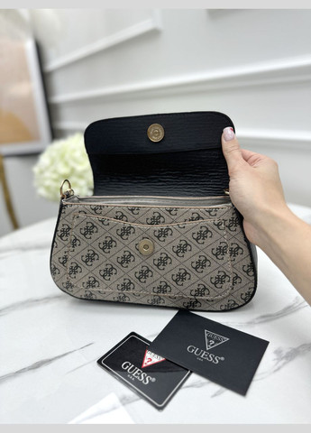 Сумка жіноча багет сірий теплий міні на плече No Brand (322464199)