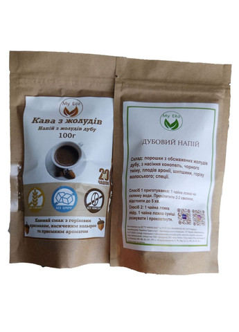 Кофейный напиток желудей дуба 100г. ( 20 чашек) No Brand (322871570)