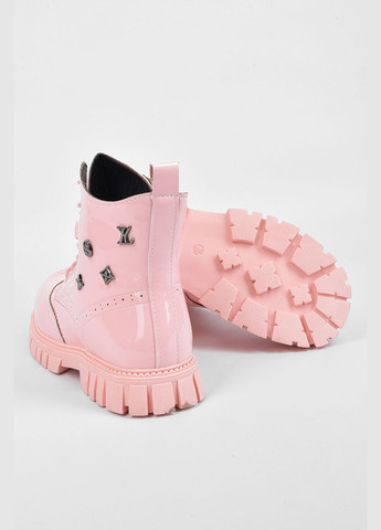 Черевики дитячі зима рожевого кольору на хутрі Let's Shop (315316737)