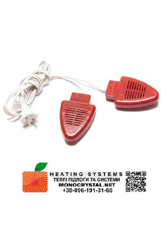 Електрична сушарка для взуття універсальна червона Monocrystal (269266392)
