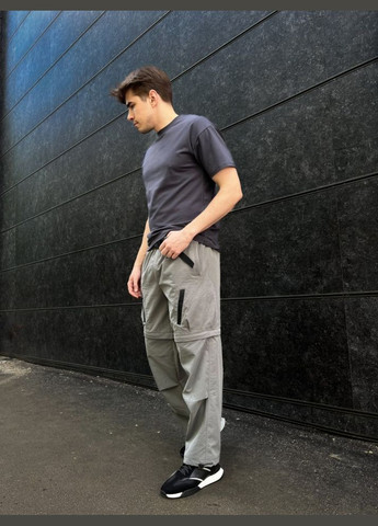 Чоловічі штани-трансформери - Dune, сірий Reload (322700127)