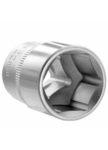 Насадка шестигранна коротка 1/2" 22мм CrV (6070222) Ultra (386513392)