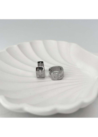 Срібні сережки з фіанітами (2136422) Silver Breeze (317354901)