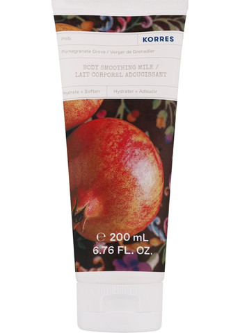Разглаживающее молочко для тела "Гранат" Pomegranate Body Smoothing Milk 200ml (1123103-31398225) Korres (368614975)