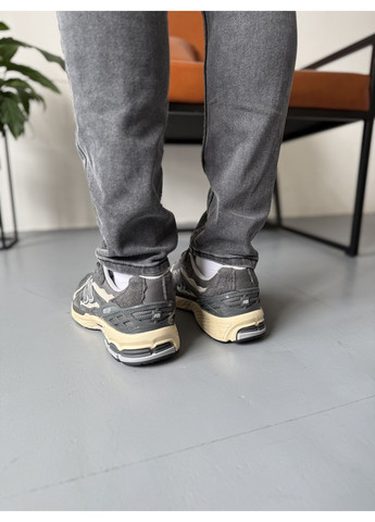 КРОССОВКИ ЖЕНСКИЕ NEW BALANCE 1906D DARK GREY BEIGE GORE-TEX НЬЮ БЕЛАНС 1906D No Brand серые демисезоны (369387703)