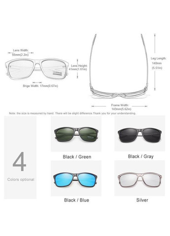 Солнцезащитные очки в классической оправе с поляризованными линзами N/K7557 DESIGN KINGSEVEN (299332669)