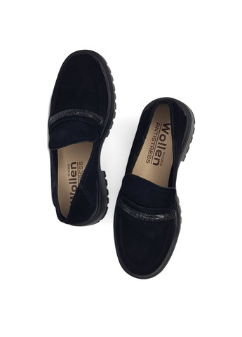 Wollen Демисезонные повседневные туфли черный з натуральная замша, турция — демисезон (302651965)