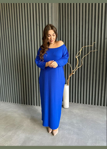 Синя кежуал сукня mustang EVVA однотонна