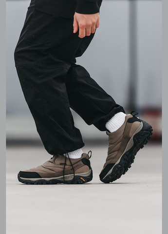 Хакі Зимовий кросівки зимові чоловічі merrell thinsulate winter gore-tex khaki | меррел хакі No Brand
