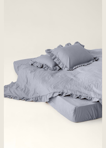 Постільна білизна варена бавовна двоспальна 180 х 215 см 3в1 наволочки, підковдра, простирадло Beni Home (345641608)